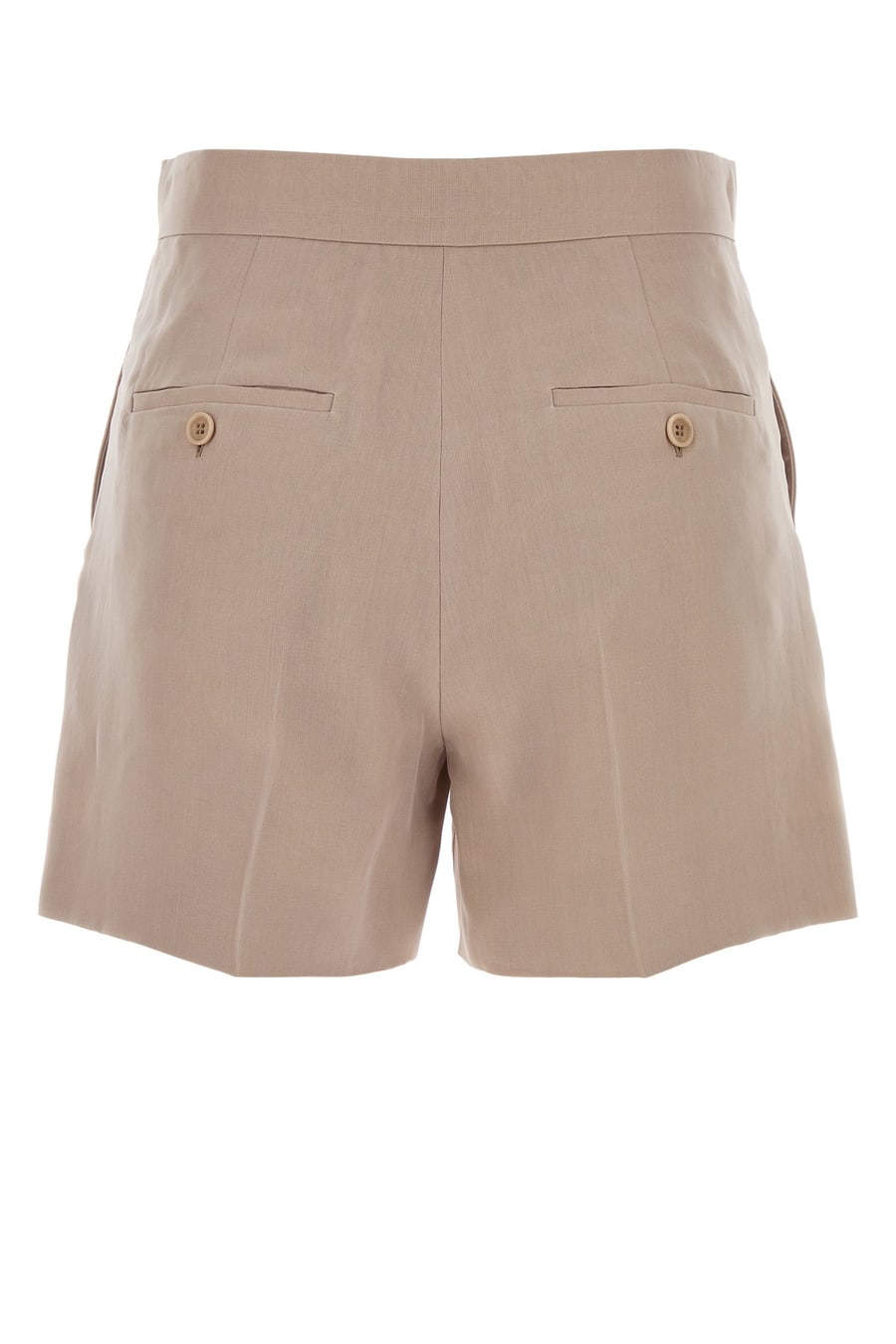 Max Mara Shorts Aerosi in seta rosa antico, view 2