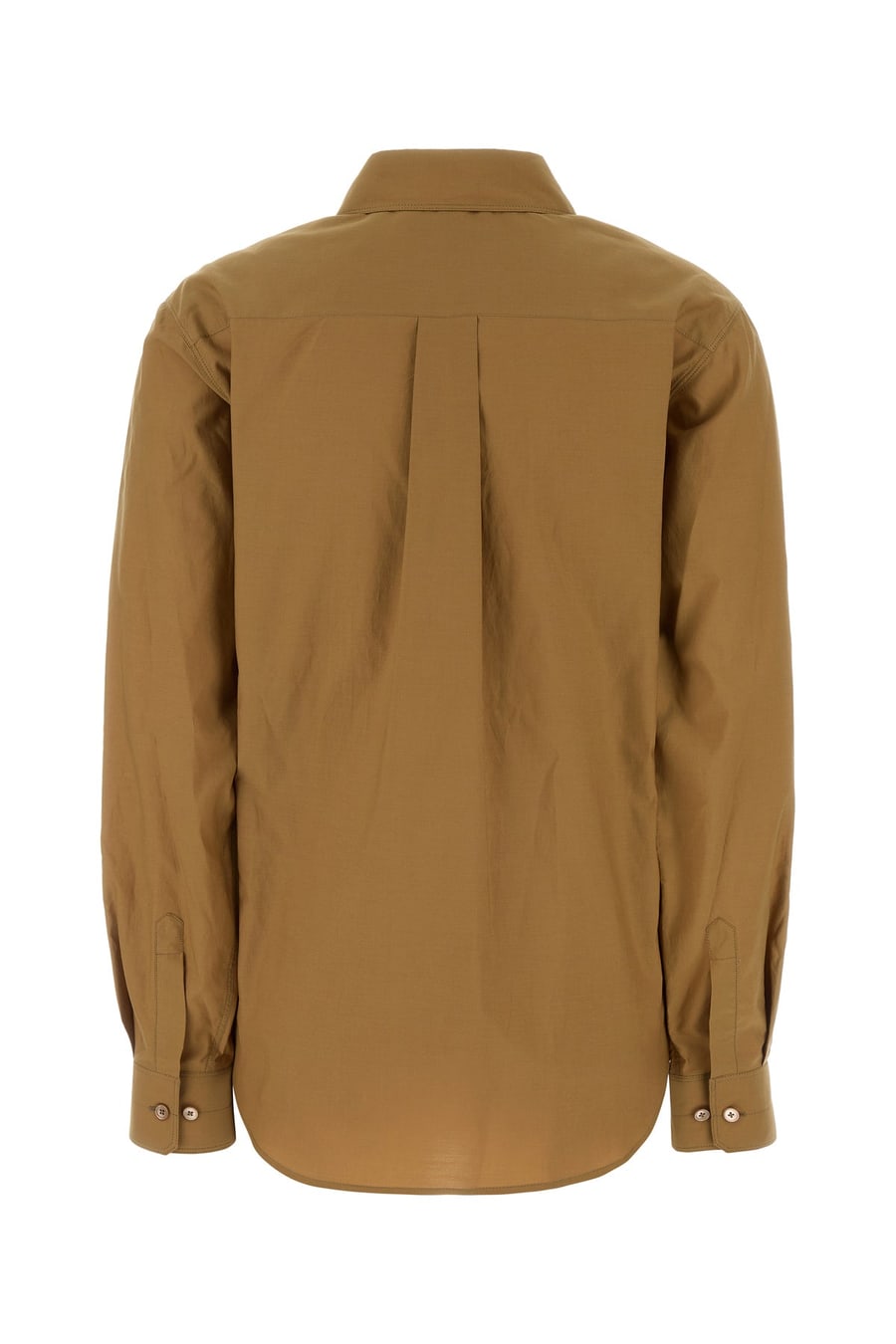 Lemaire Camicia in popeline cammello, view 2