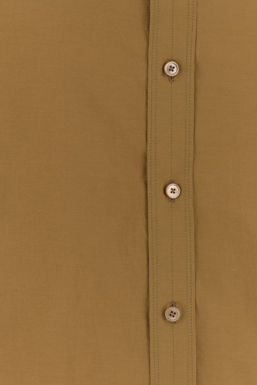 Lemaire Camicia in popeline cammello, view 3