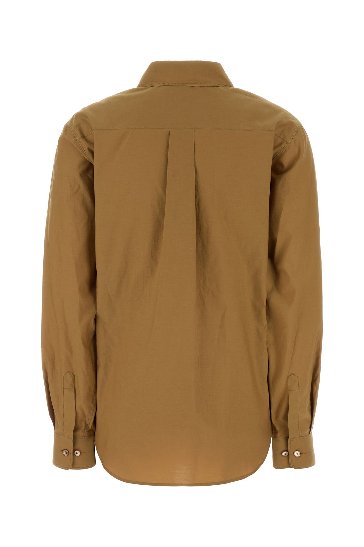 Lemaire Camicia in popeline cammello, view 2