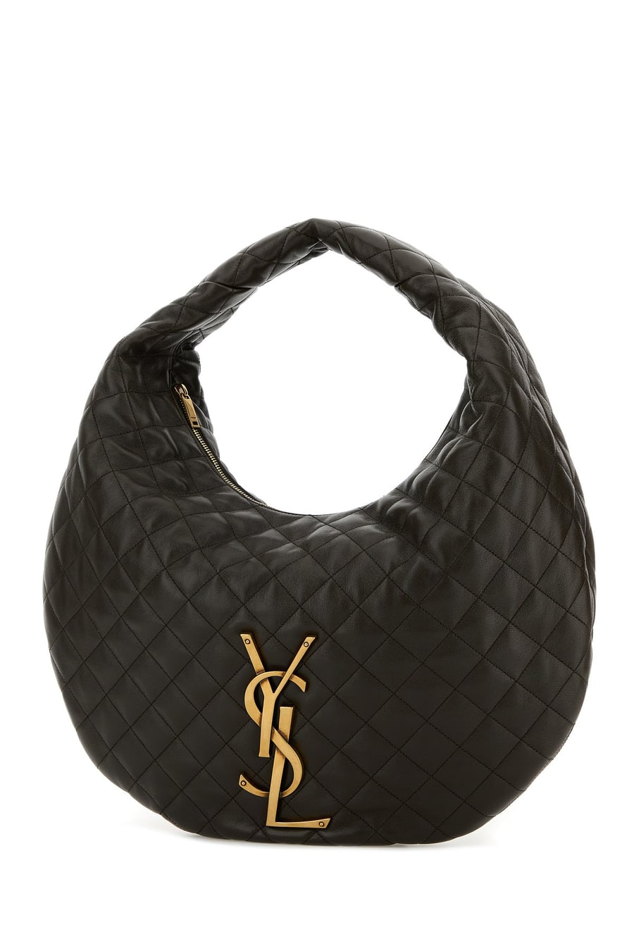 Saint Laurent Borsa a spalla Icare in nappa fango, view 2