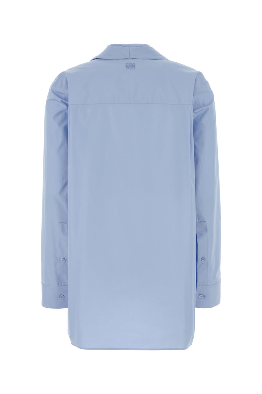 Loewe Camicia in popeline azzurro, view 2