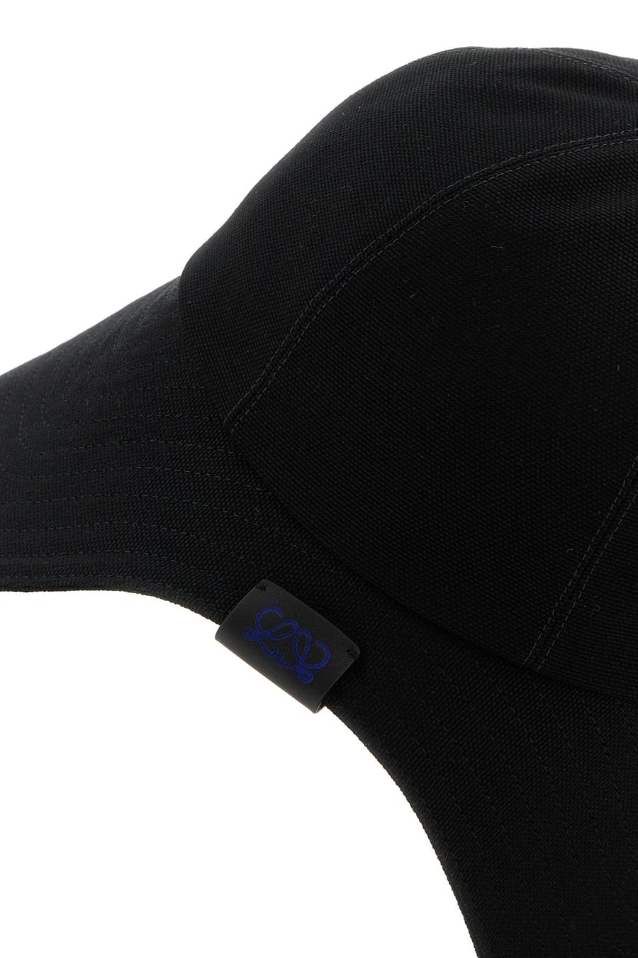Loewe Cappello in tela nera, view 4