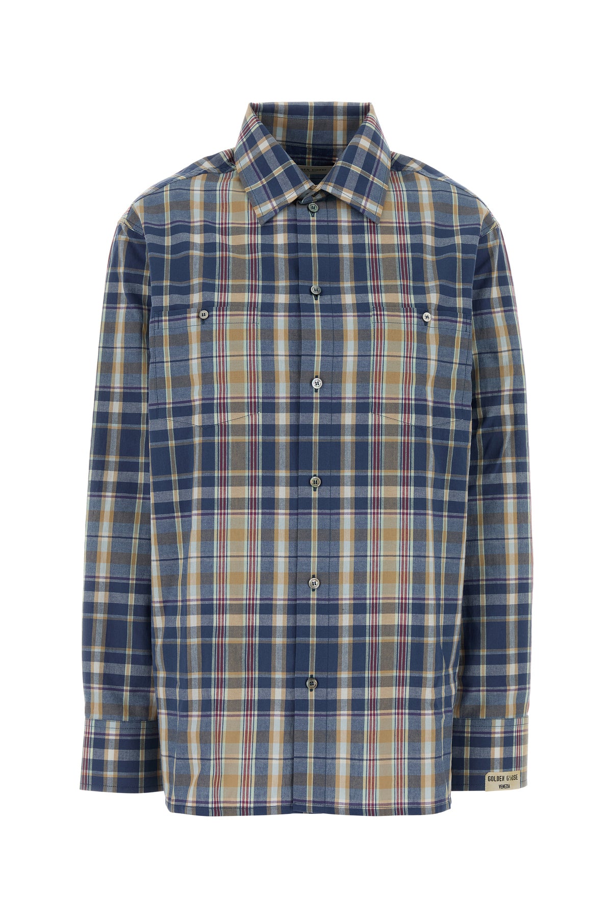Golden Goose Camicia in cotone ricamato