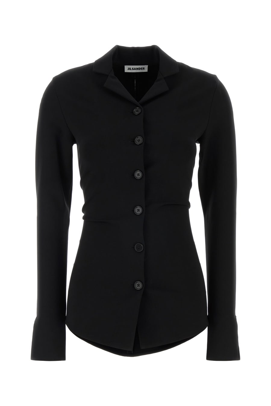Jil Sander Camicia in jersey nero