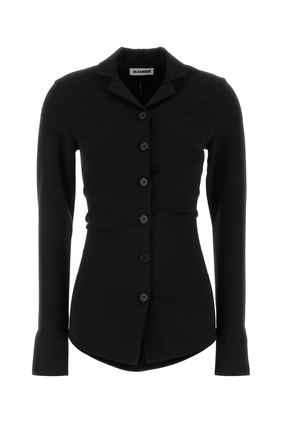 Jil Sander Camicia in jersey nero