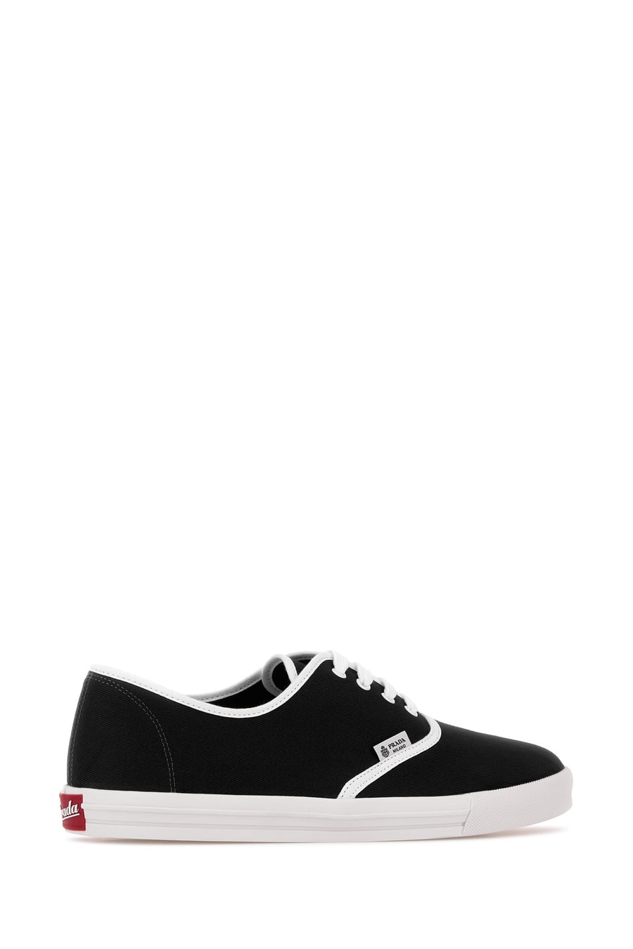 Prada Sneakers in tela nera, view 3