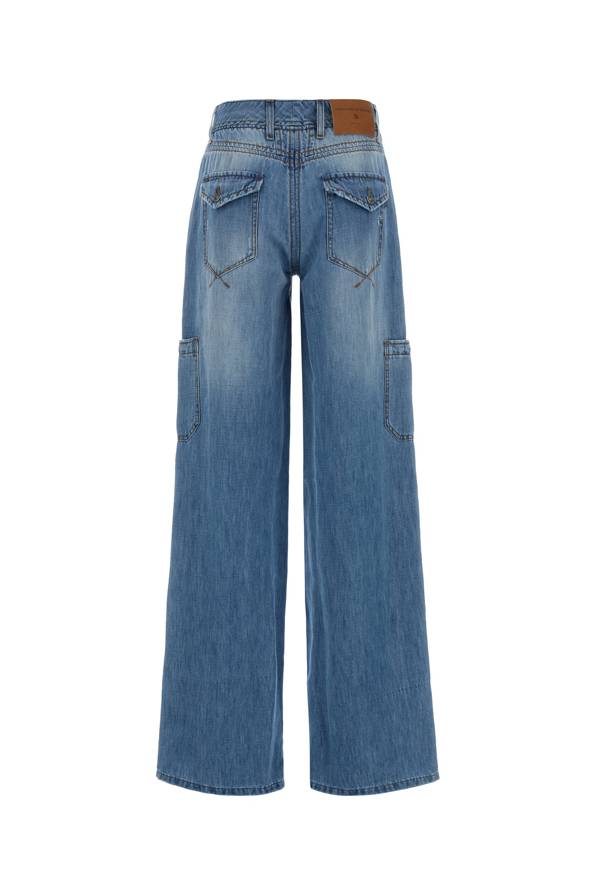 ERMANNO SCERVINO Jeans cargo in denim, view 2