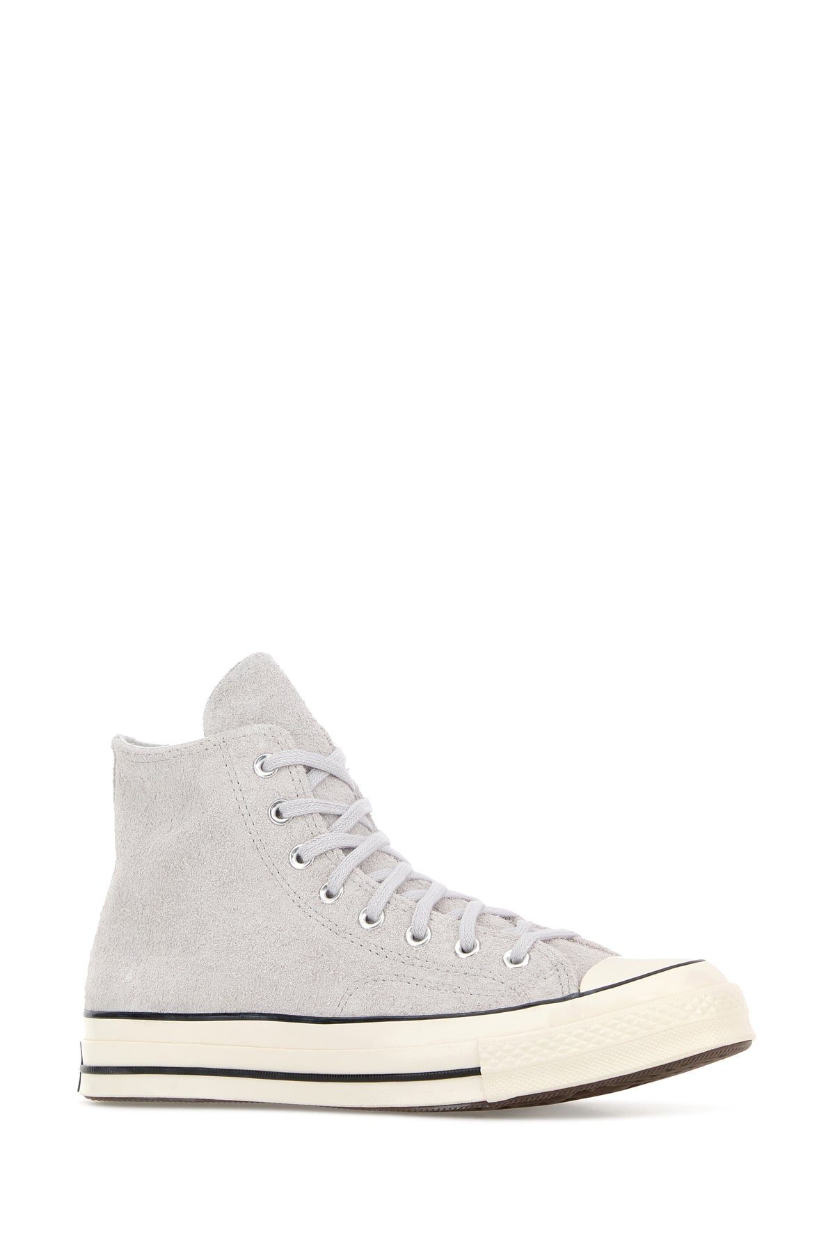 CONVERSE Sneakers Chuck 70 in pelle scamosciata grigia chiaro, view 2