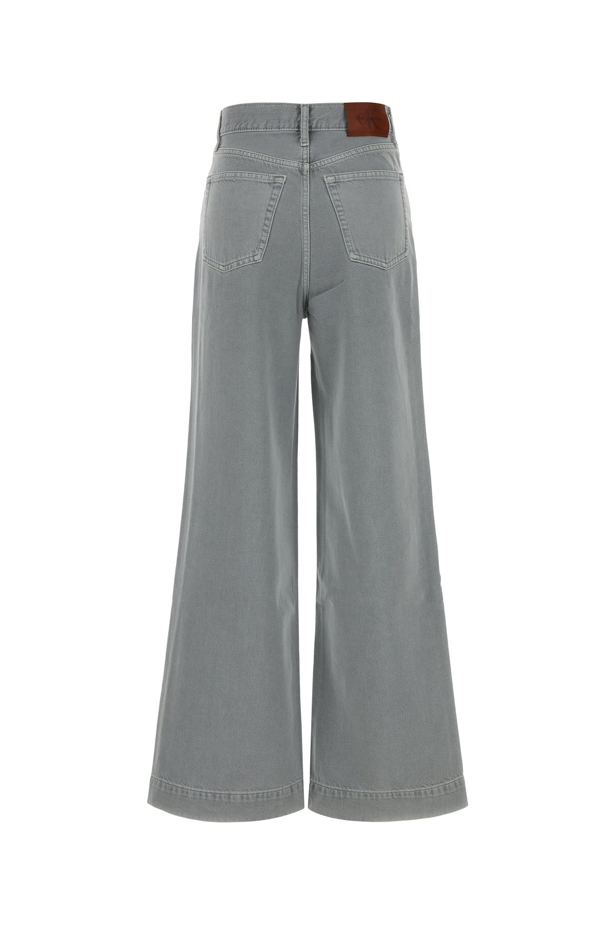 CALVIN KLEIN Jeans in denim grigio, view 2