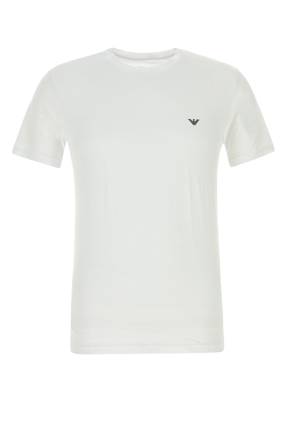 Emporio Armani T-shirt in cotone stretch bianco