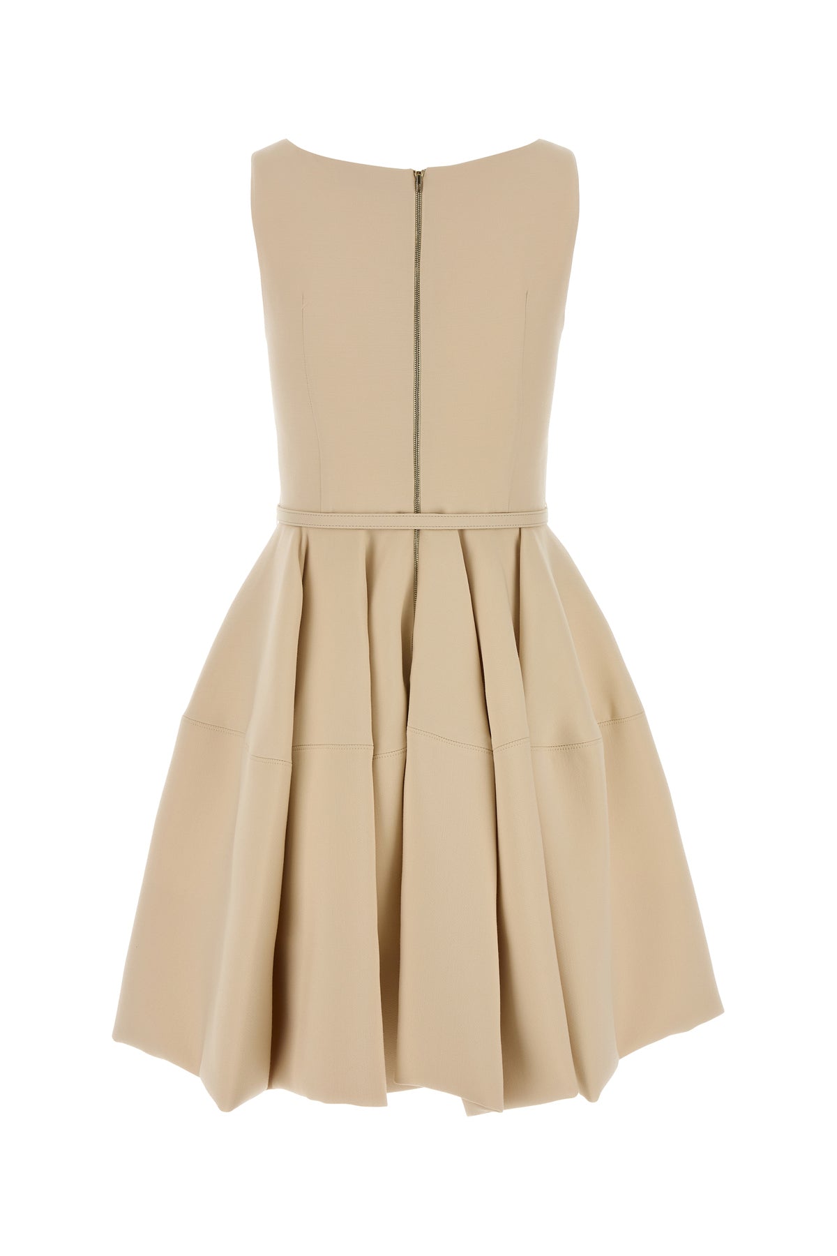 Fendi Abito in misto lana crema, view 2