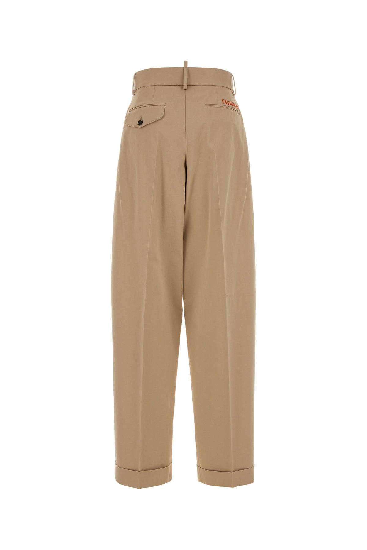 Dsquared2 Pantalone in gabardine beige, view 2