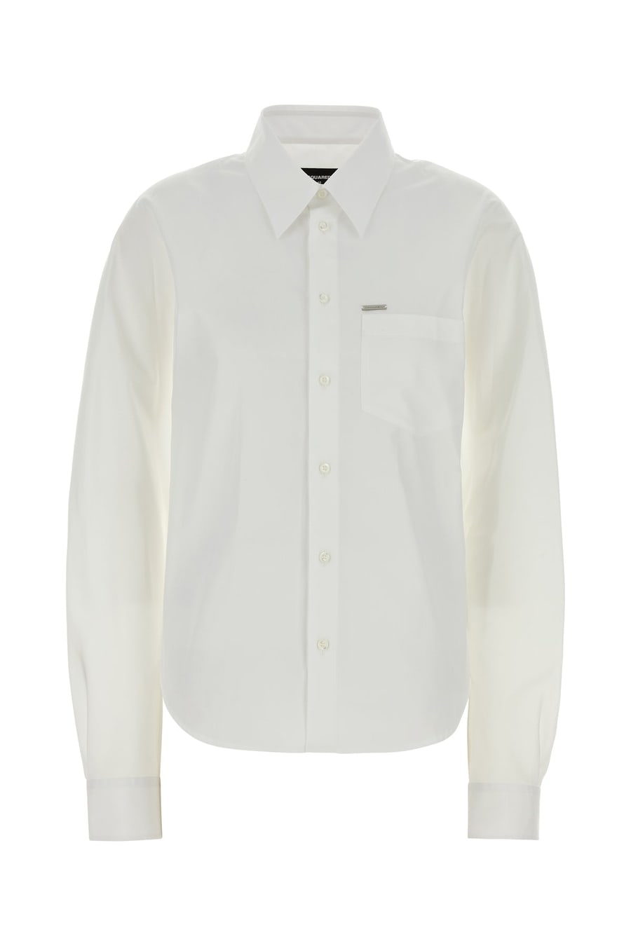 Dsquared2 Camicia in popeline bianco