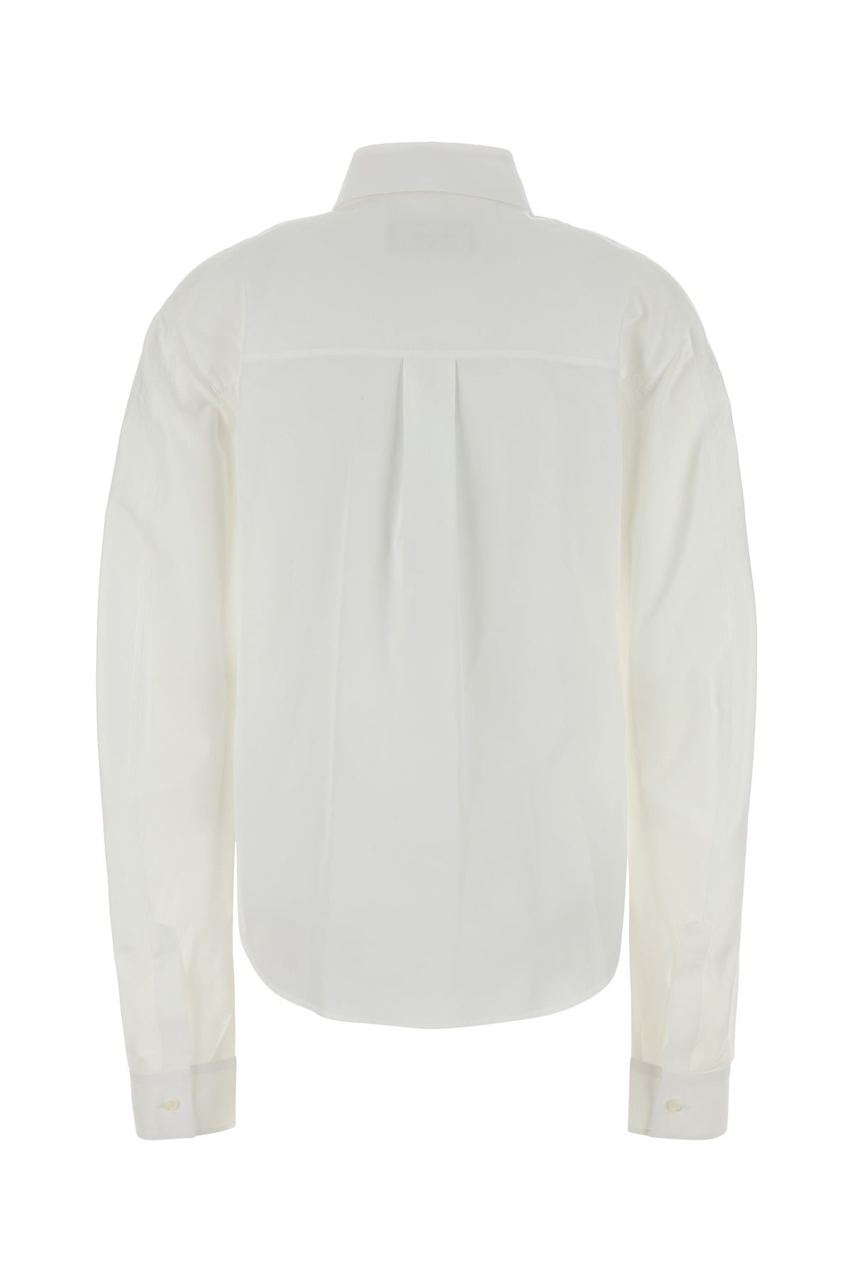 Dsquared2 Camicia in popeline bianco, view 2