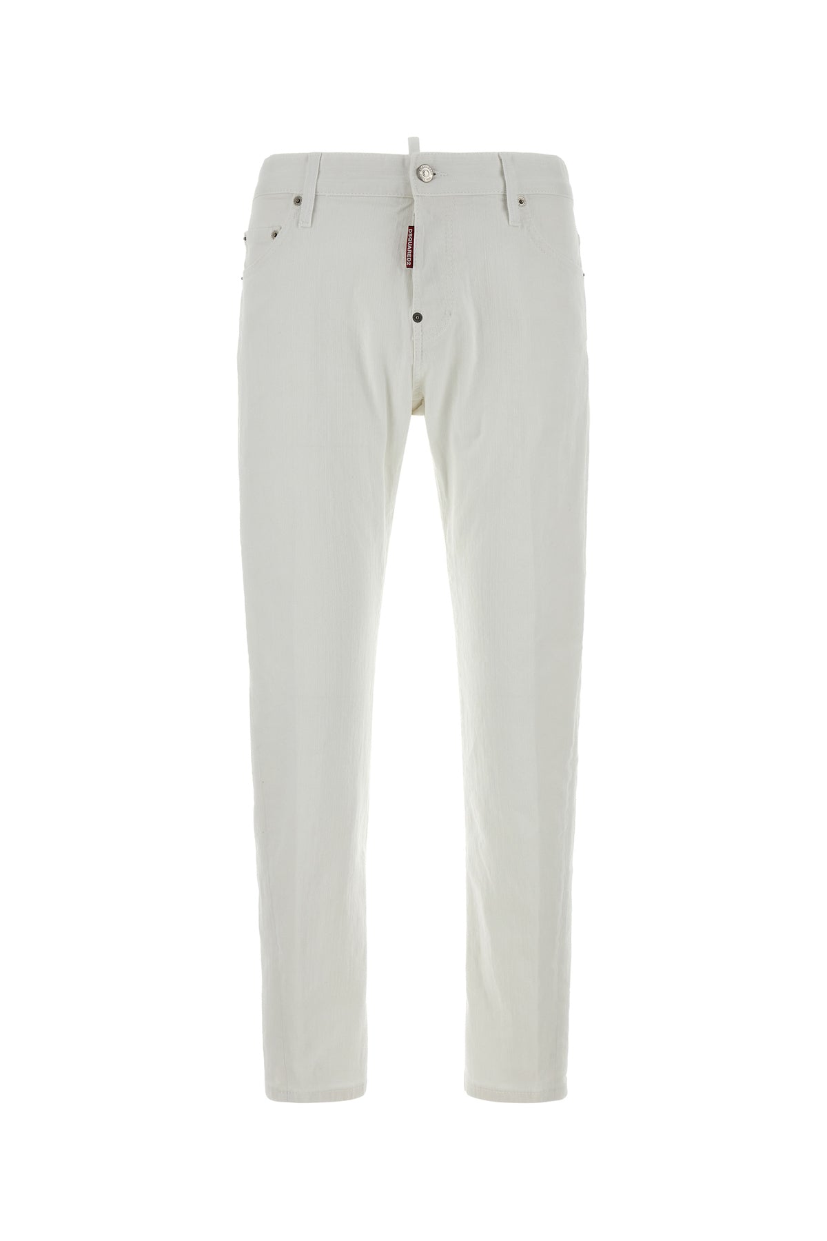 Dsquared2 Jeans Slim Twist in denim stretch bianco
