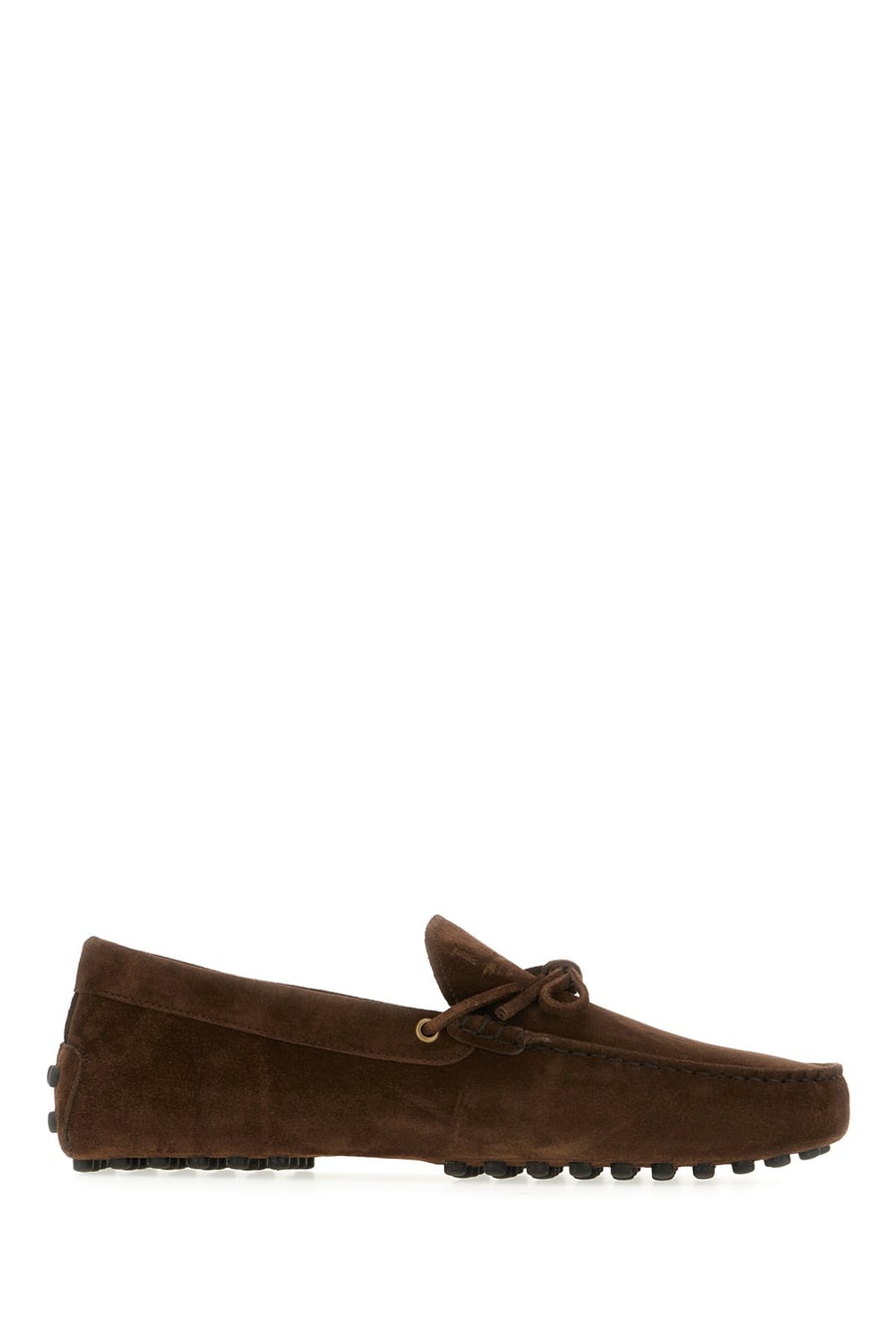 Tod's Mocassini in pelle scamosciata cioccolato