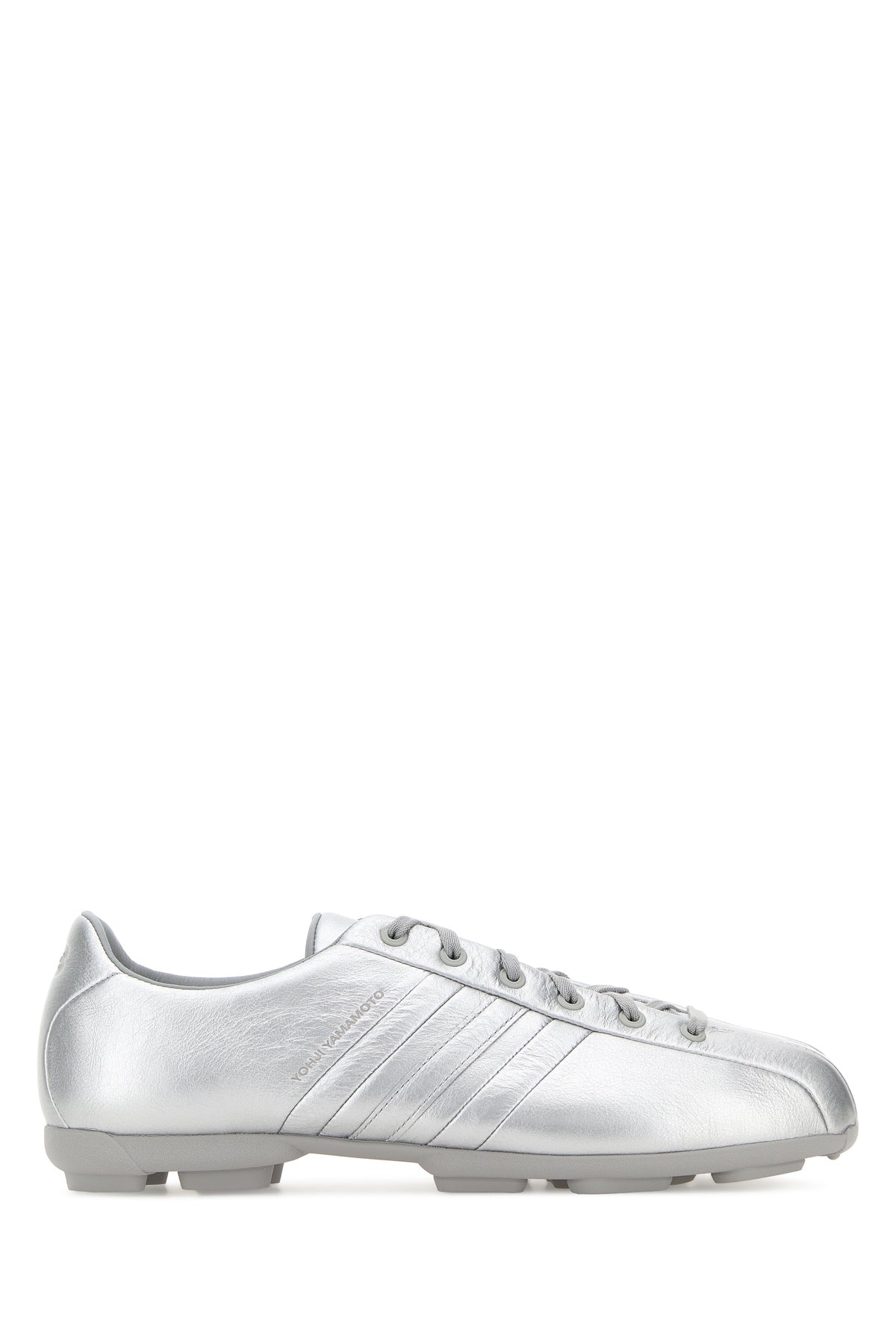 Y3 YAMAMOTO Sneakers Y-3 Field in pelle argento