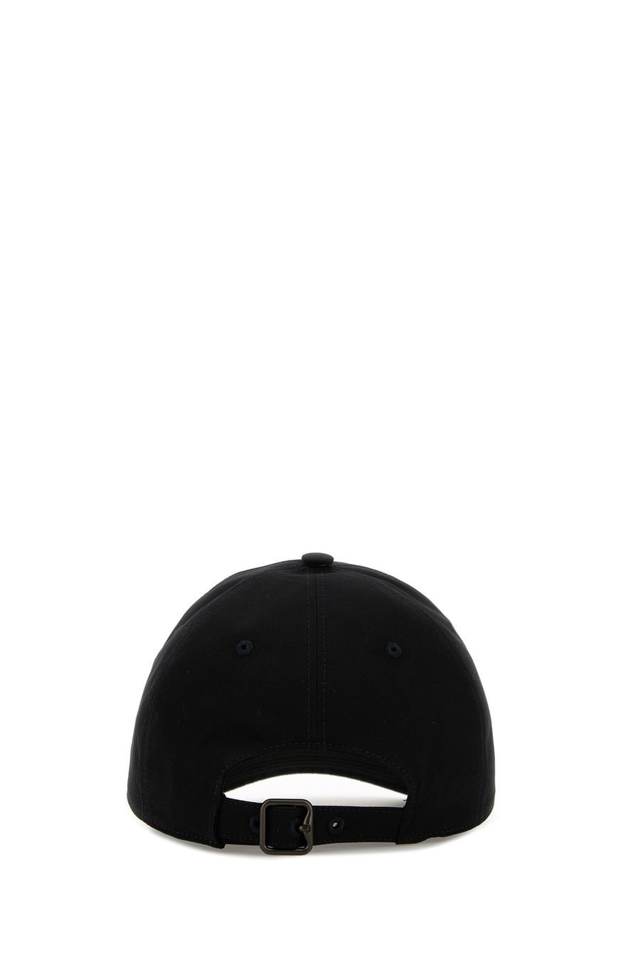 Burberry Cappello da baseball in gabardine nero, view 3
