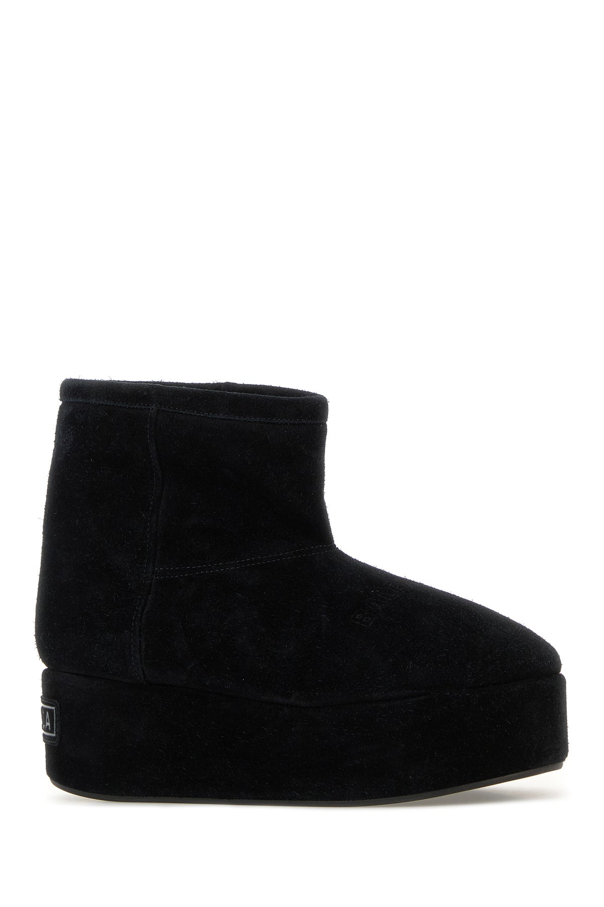 Balenciaga Stivaletti Alaska in pelle scamosciata nera, view 2
