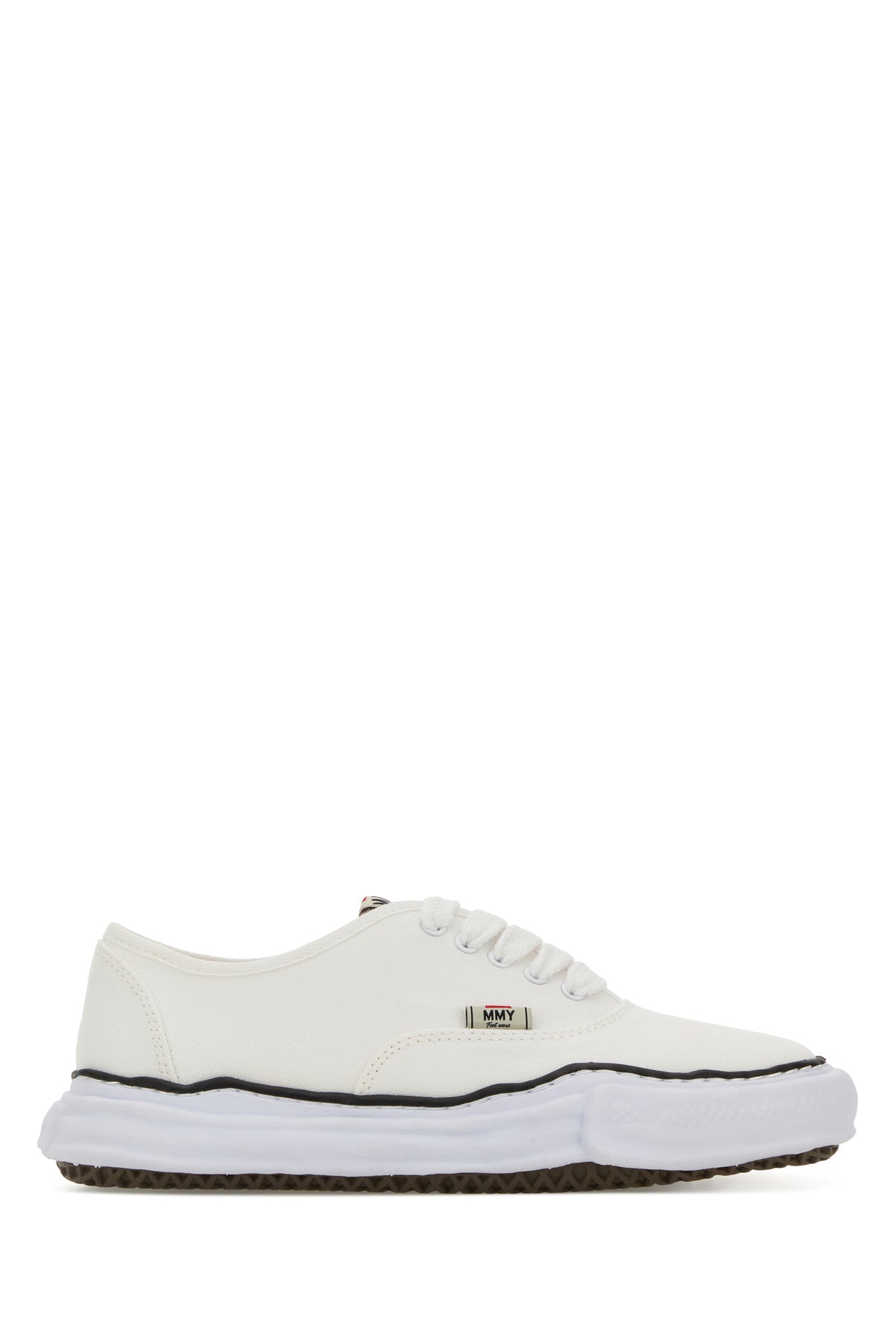MAISON MIHARA YASUHIRO Sneakers Baker in tela bianca