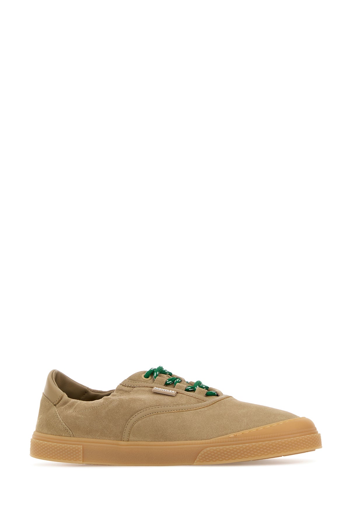 Moncler Sneakers Vera Leisure in pelle scamosciata biscotto, view 2