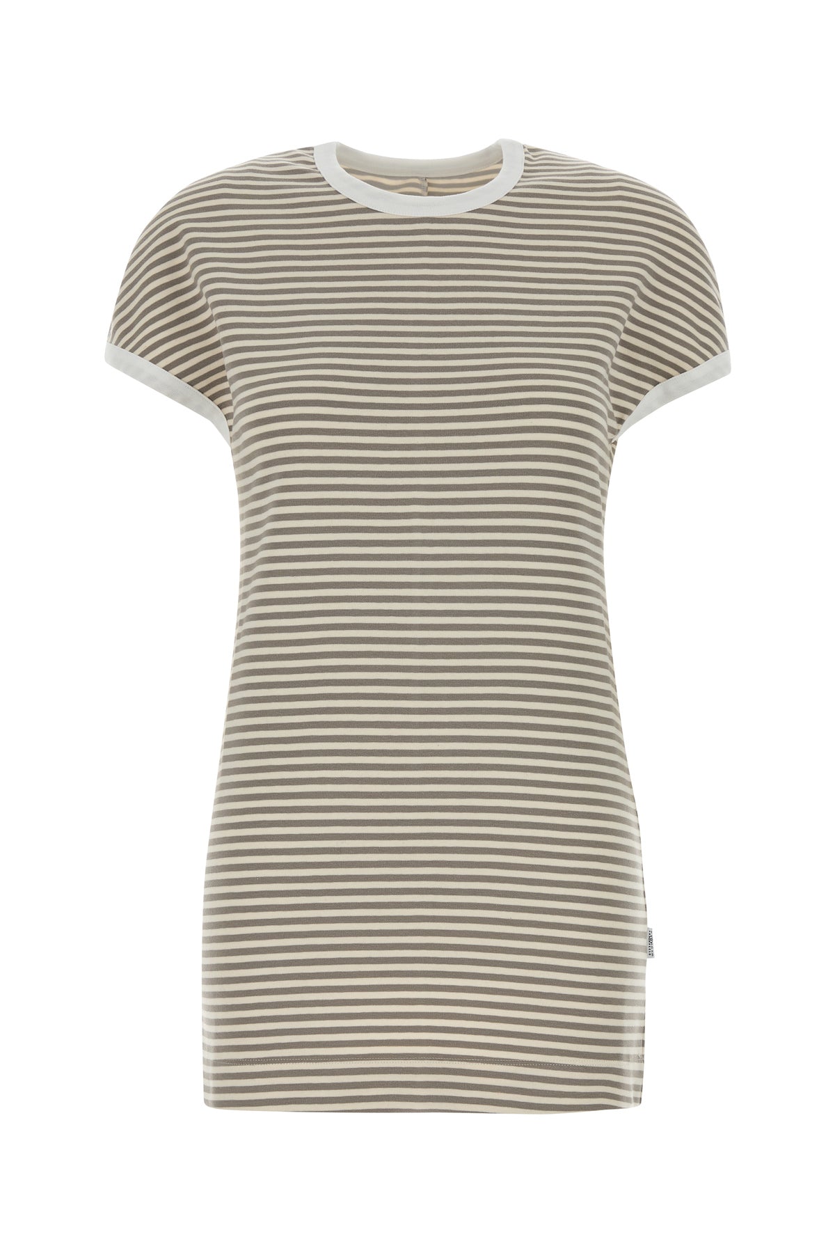 MM6 Maison Margiela Mini abito in cotone stretch ricamato