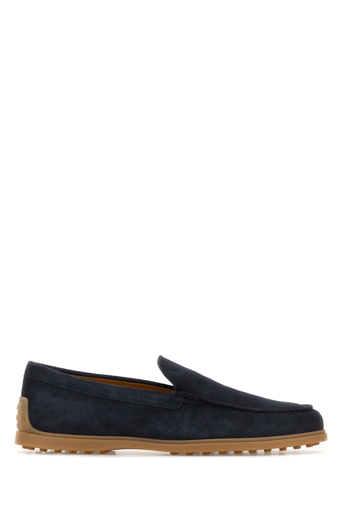 Tod's Mocassini in pelle scamosciata blu navy