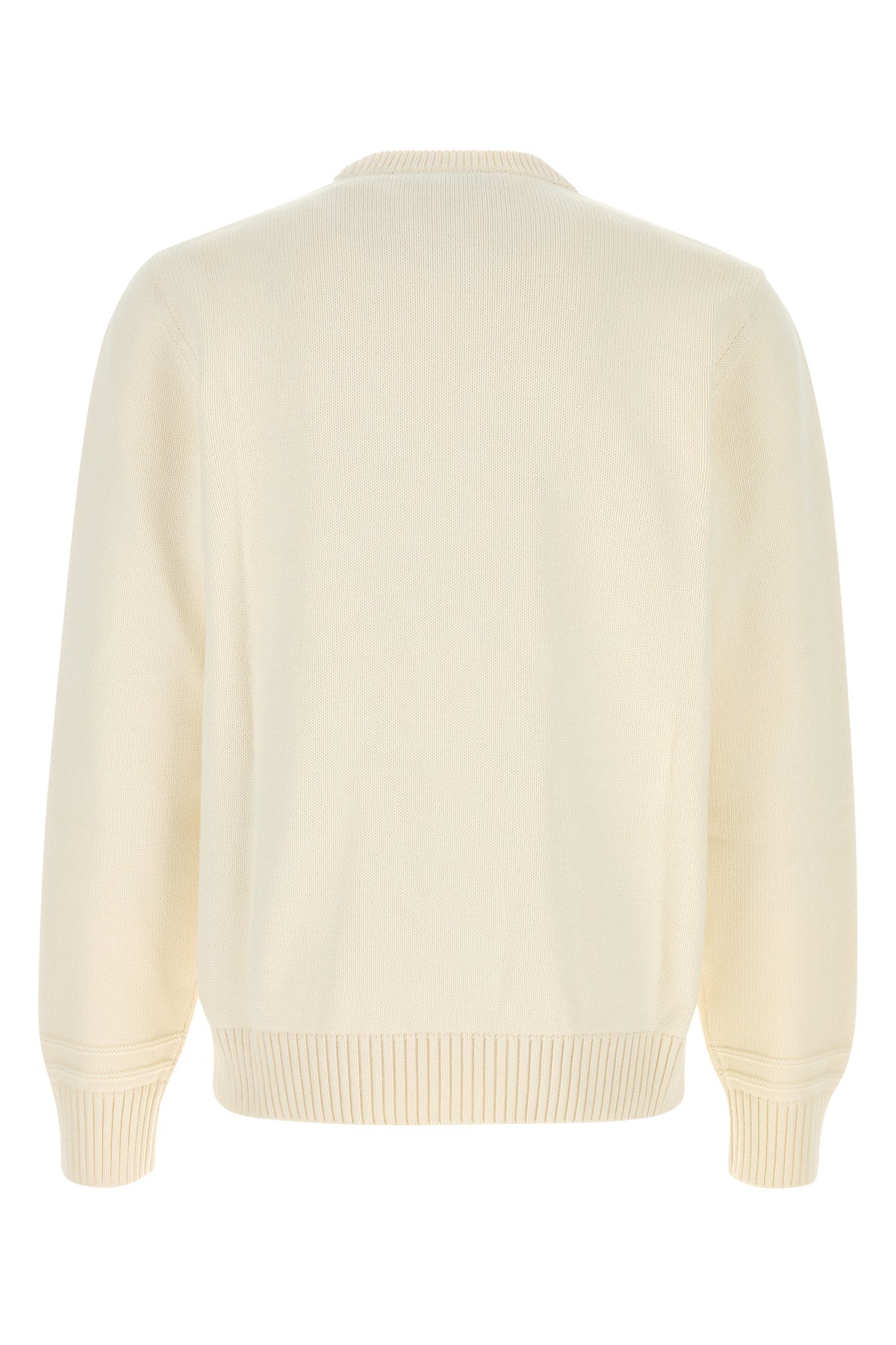 Gucci Maglione in misto cotone avorio, view 2