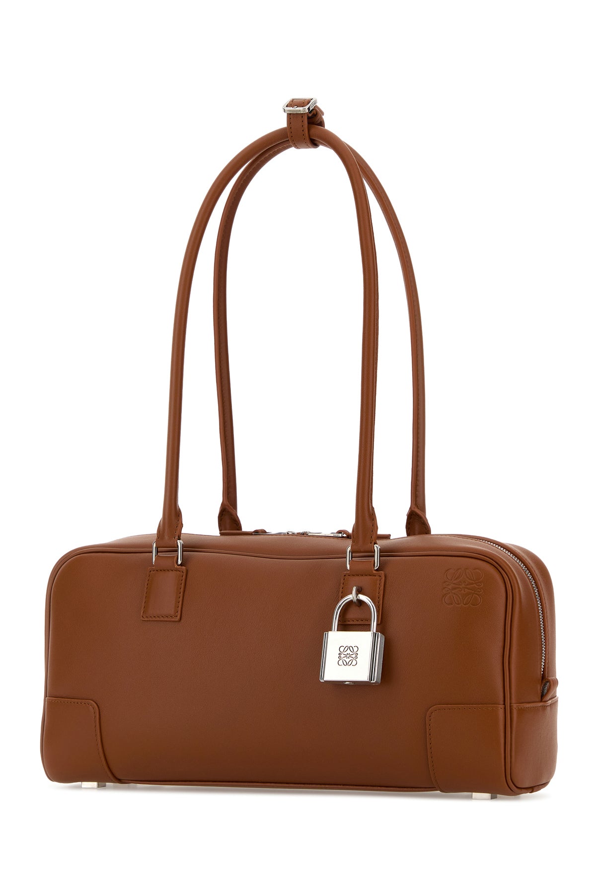 Loewe Borsa a spalla Amazona 31 in pelle caramello, view 2