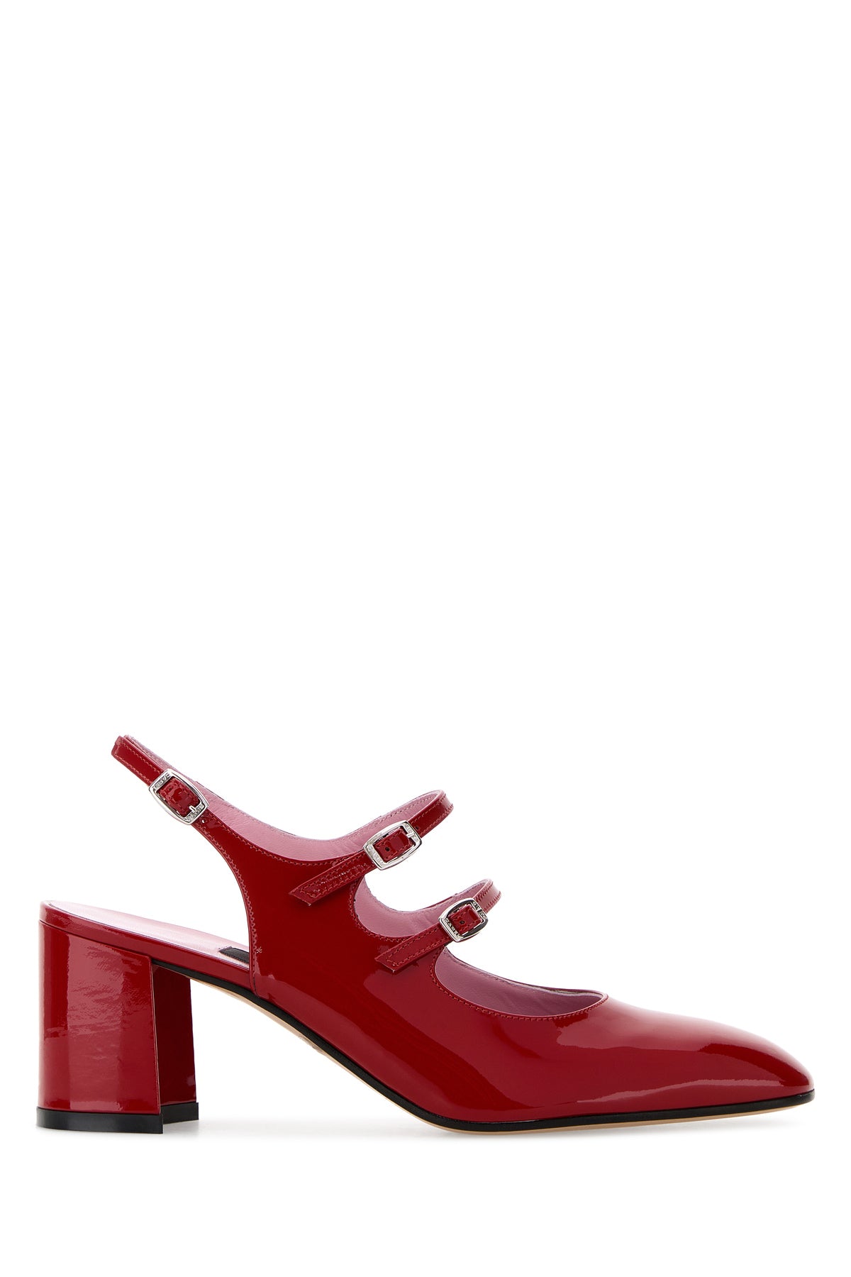 CAREL PARIS Scarpe con tacco Banana in pelle rossa