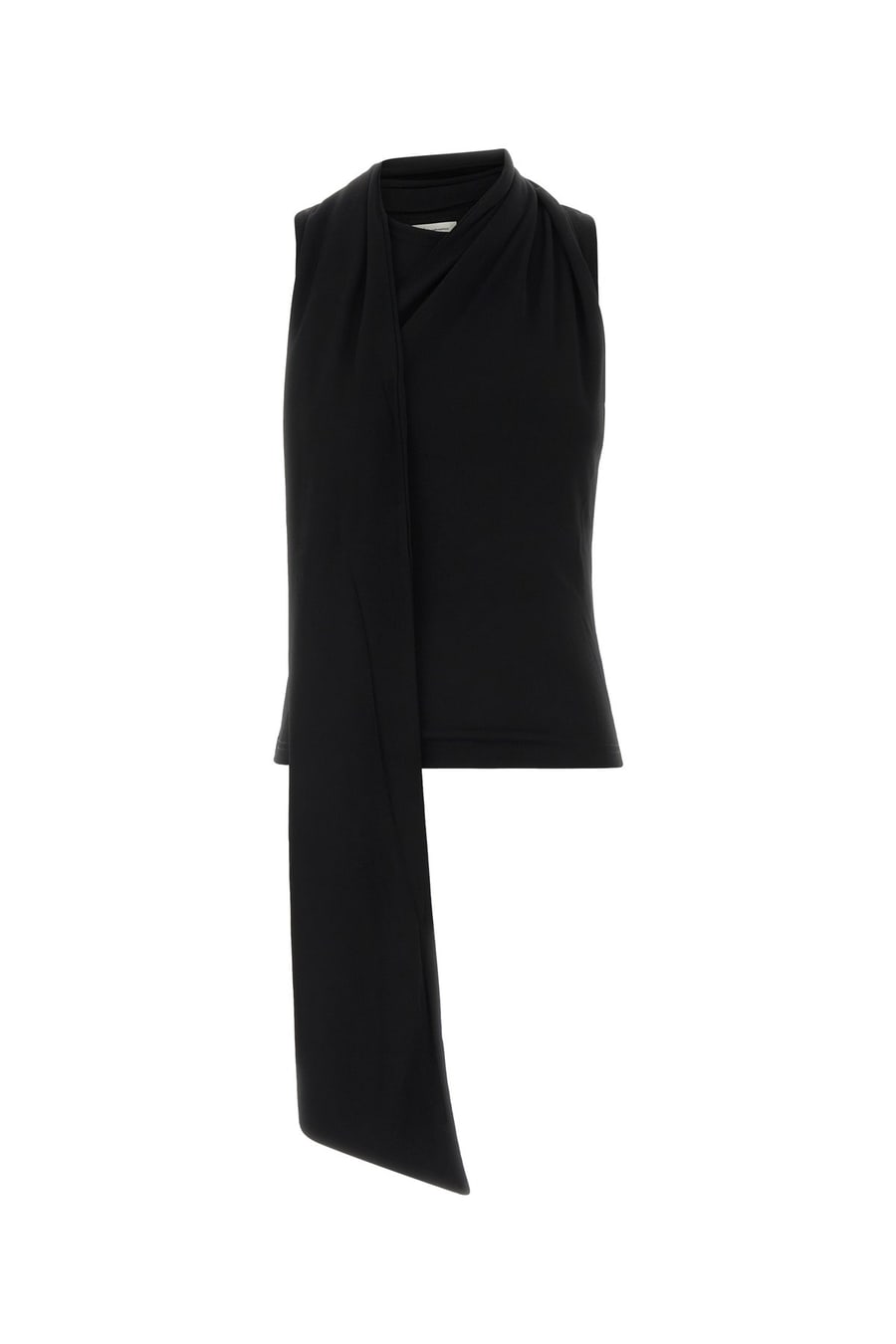 AMI Top in jersey nero