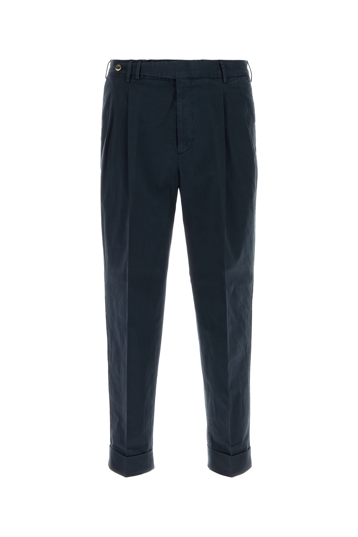 PT Torino Pantalone Style in cotone stretch blu navy