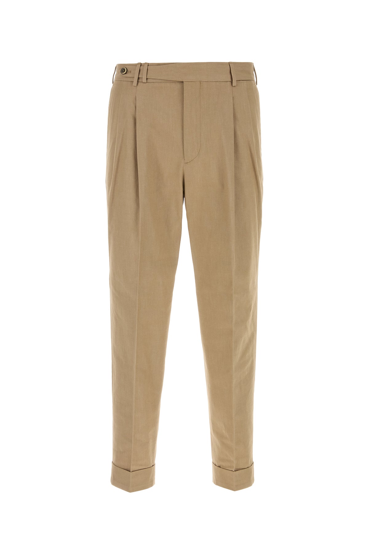 PT Torino Pantalone Style in cotone cammello