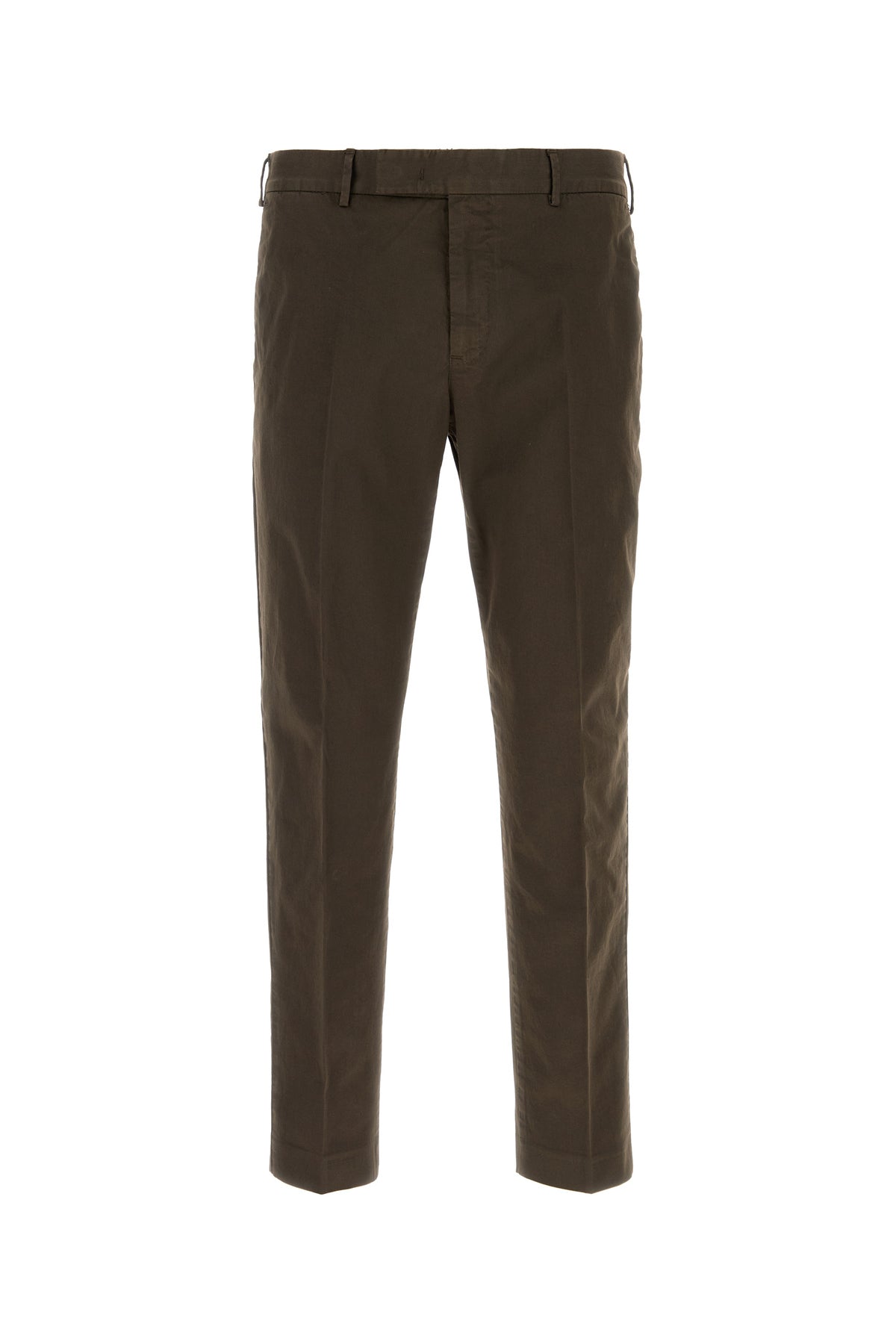 PT Torino Pantalone in cotone stretch testa di moro