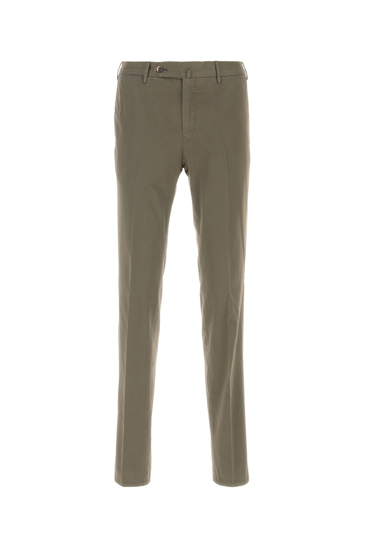 PT Torino Pantalone Silkochino in misto cotone stretch kaki