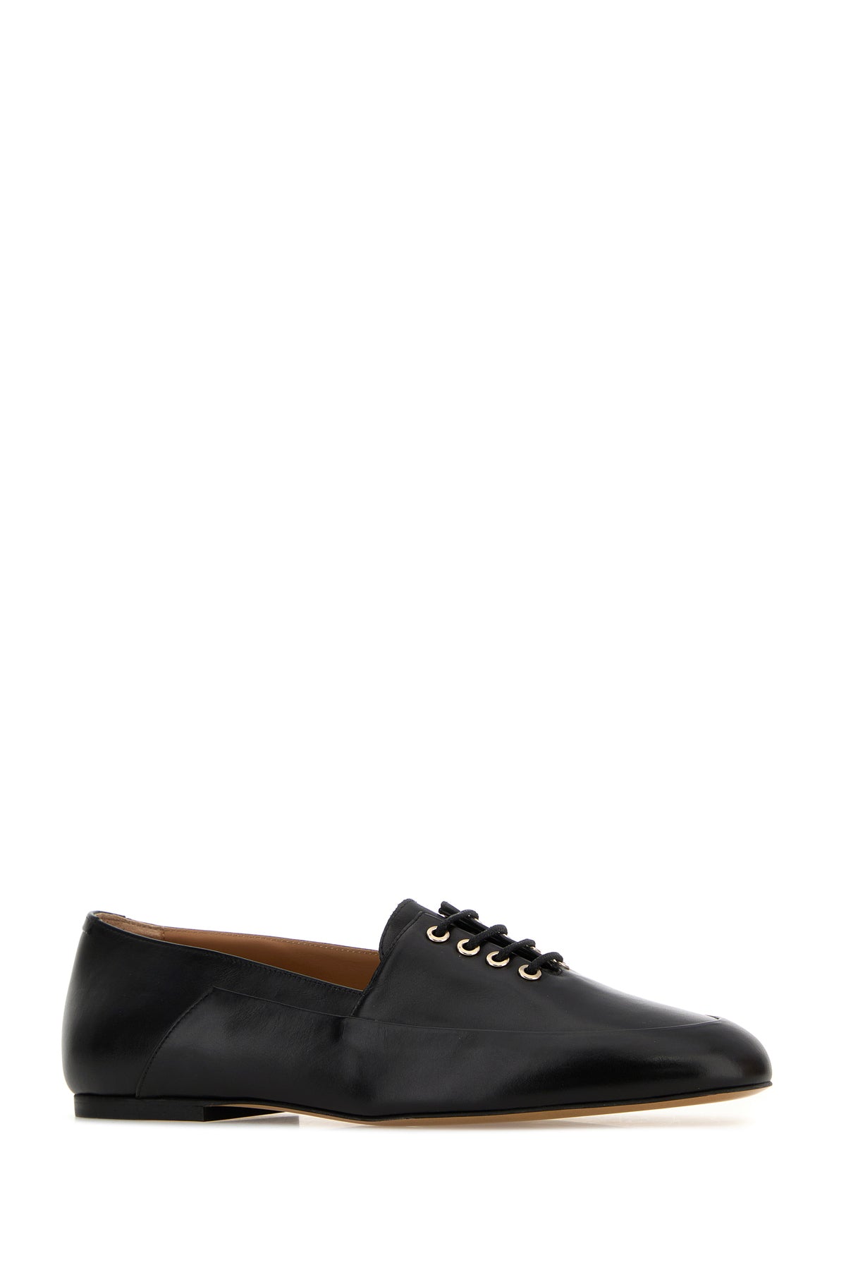 Jil Sander Mocassini in pelle nera, view 2