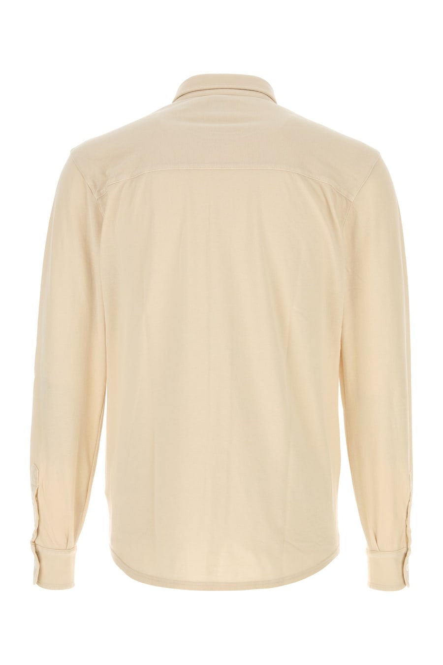 FEDELI Camicia in cotone sabbia, view 2