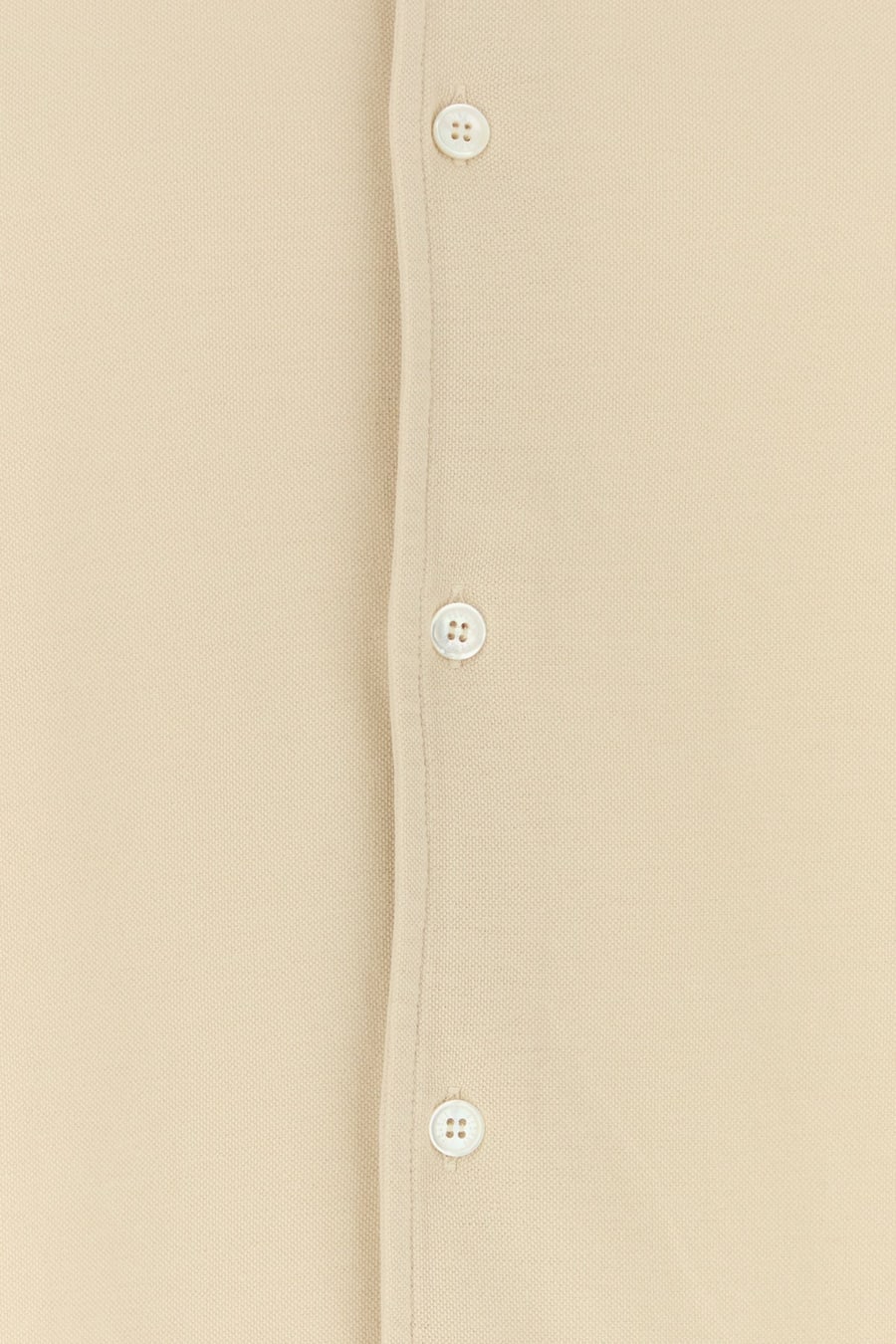 FEDELI Camicia in cotone sabbia, view 3