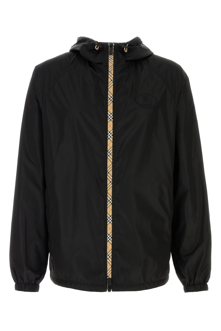 Burberry Giacca a vento in nylon nero
