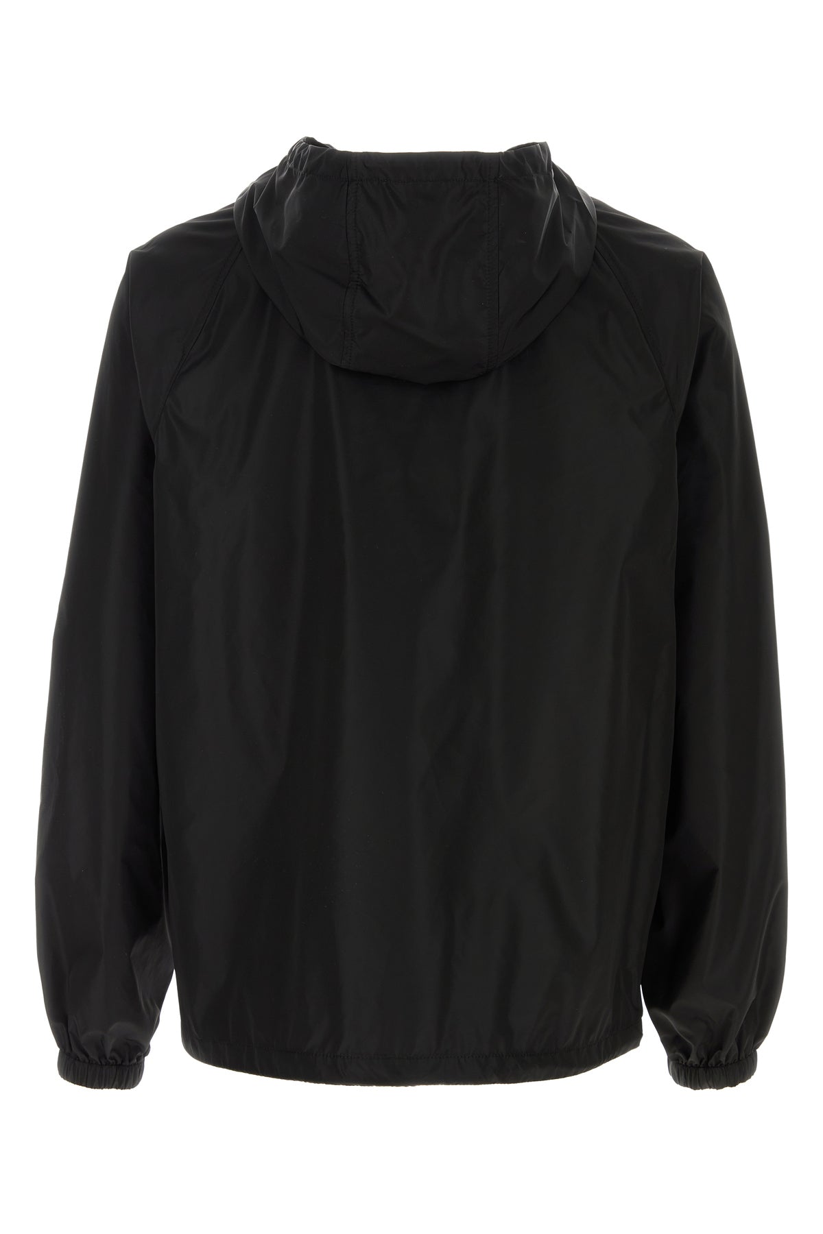 Burberry Giacca a vento in nylon nero, view 2
