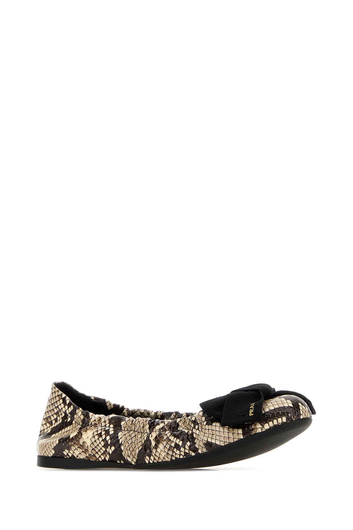 Prada Ballerine in pelle stampata, view 2