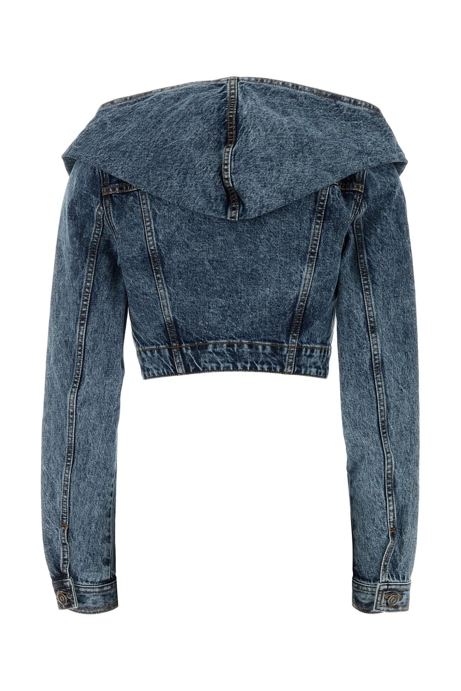 Alaïa Giubbino in denim, view 2