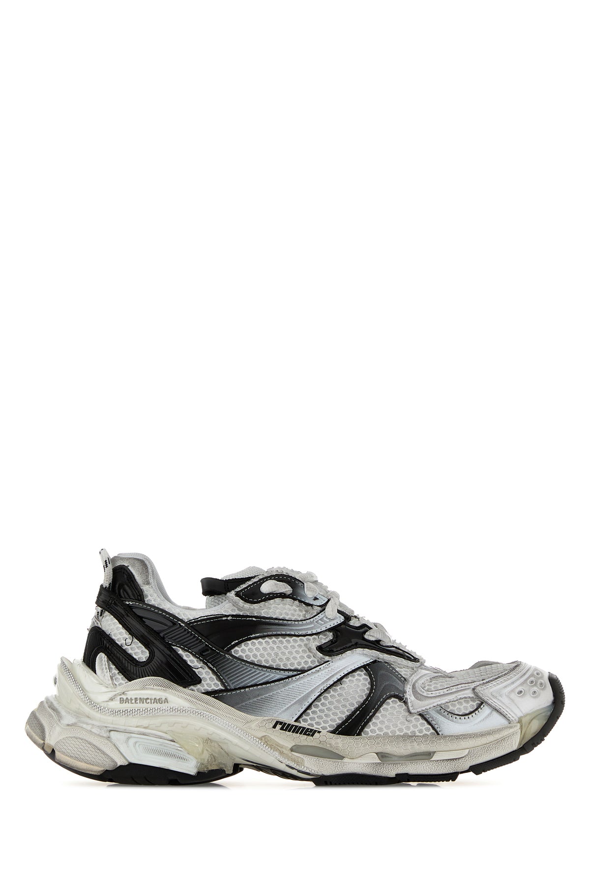 Balenciaga Sneakers Runner 2 in rete bianca