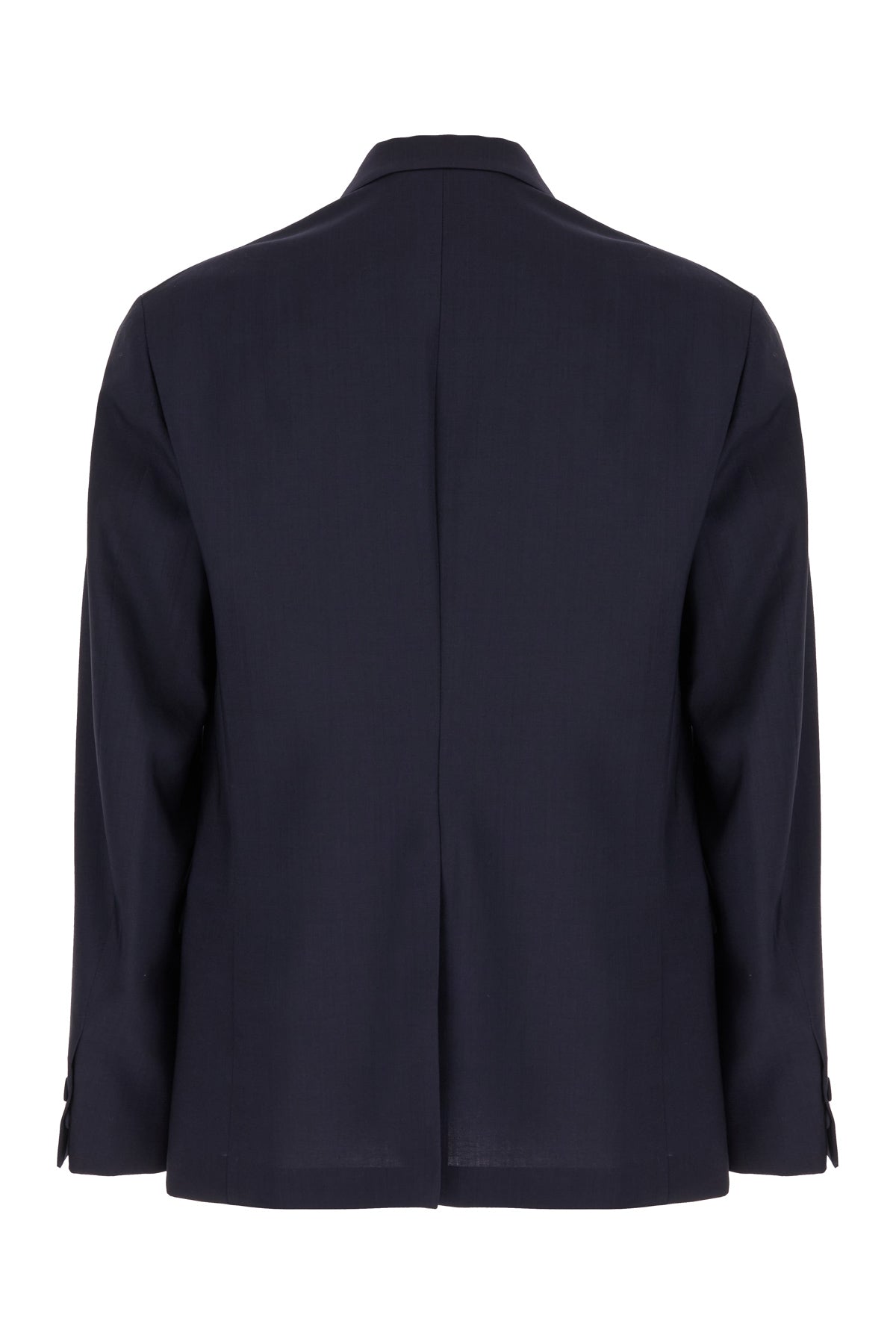 Fendi Giacca in lana blu navy, view 2