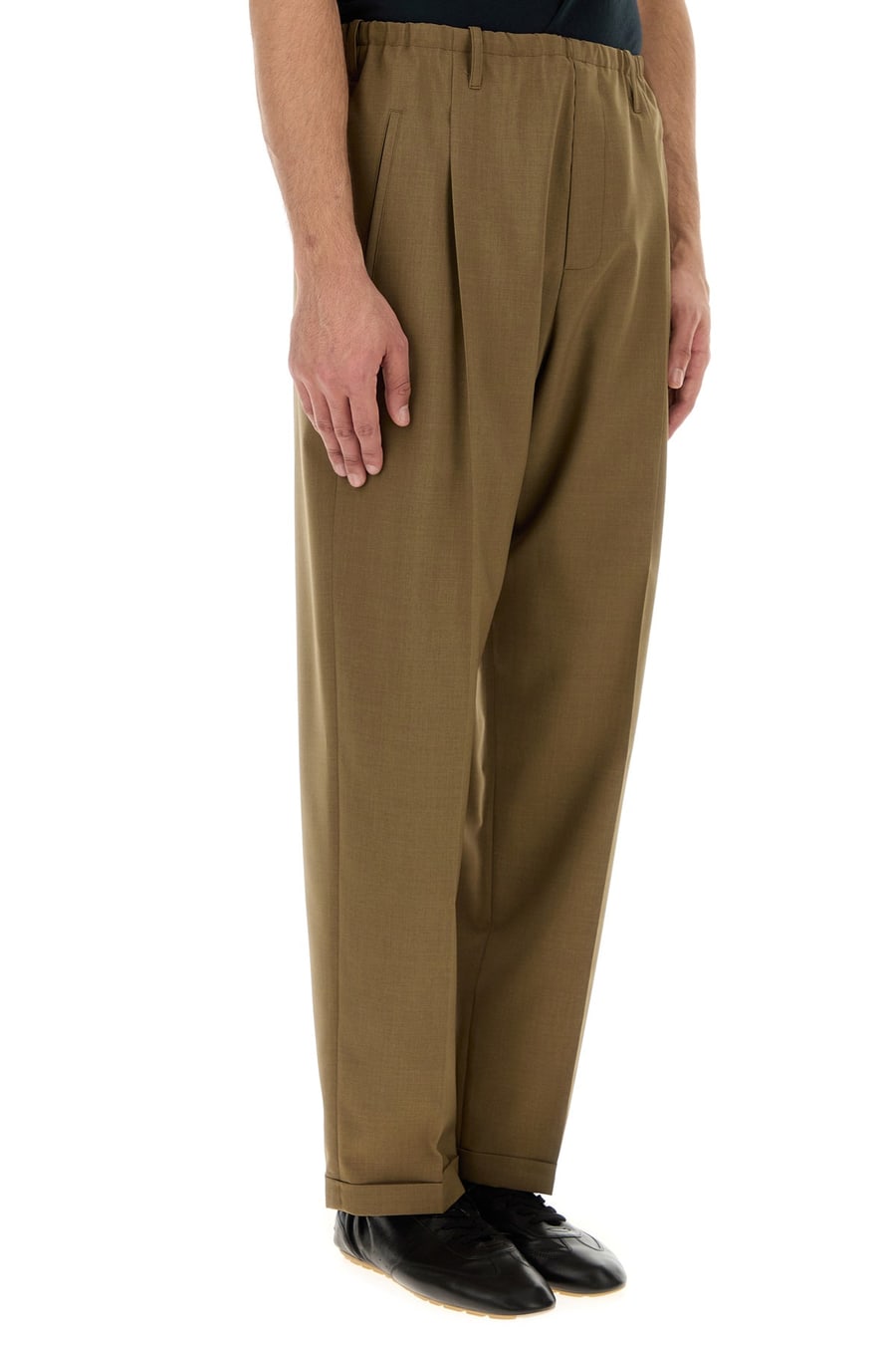 MAGLIANO Pantalone People's in twill cappuccino, view 3