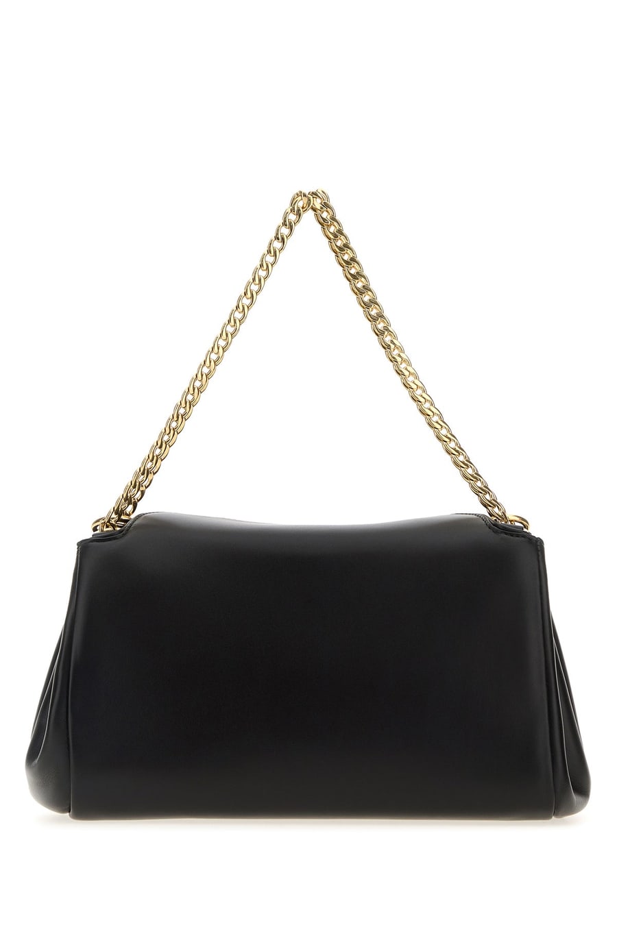 Prada Borsa a mano in nappa nera, view 3