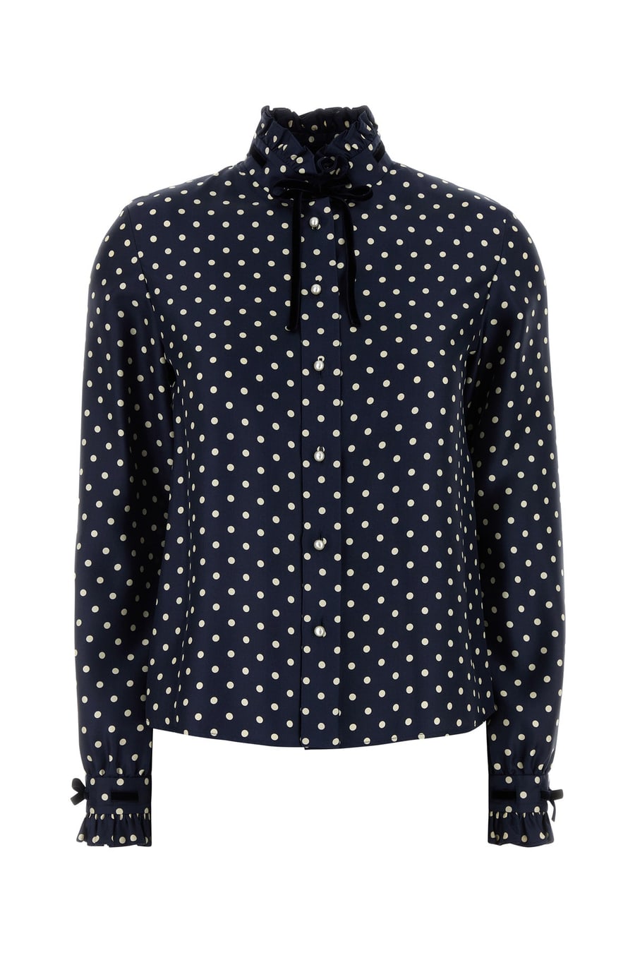 Valentino Garavani Camicia in raso stampato