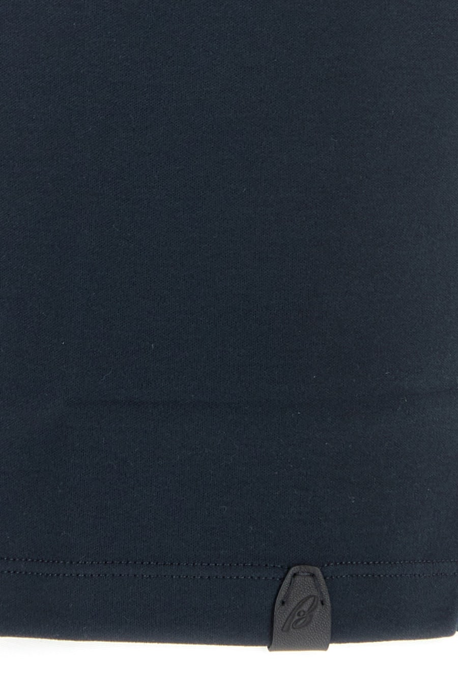 BRIONI T-shirt in cotone blu notte, view 3