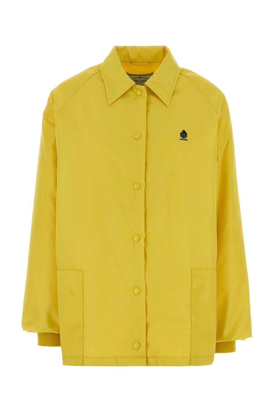 Prada Giubbino in Re-Nylon giallo